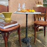 Antique Marble Bistrot Table