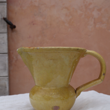 Yellow Wide Mouth Pitcher