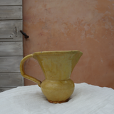 Yellow Wide Mouth Pitcher