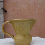 Yellow Wide Mouth Pitcher