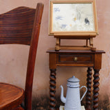 Turned Leg Side Table