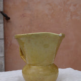 Yellow Wide Mouth Pitcher