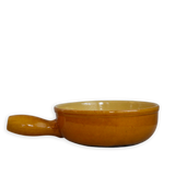 Vintage French Ochre Glazed Gratin Dish