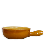 Vintage French Ochre Glazed Gratin Dish
