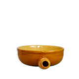 Vintage French Ochre Glazed Gratin Dish