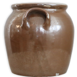 Antique French Terracotta Confit Pot