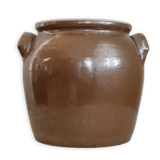 Antique French Terracotta Confit Pot