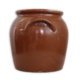Antique French Terracotta Confit Pot