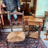 Turned Leg Side Table