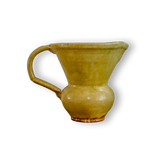 Yellow Wide Mouth Pitcher