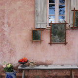 Vintage Bamboo Mirror