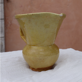 Yellow Wide Mouth Pitcher