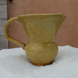 Yellow Wide Mouth Pitcher
