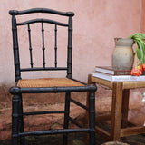 Vintage French Woven Tabouret