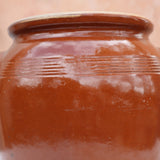 Antique French Terracotta Confit Pot