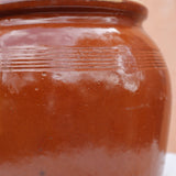 Antique French Terracotta Confit Pot