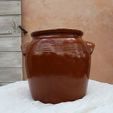 Antique French Terracotta Confit Pot
