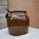 Antique French Terracotta Confit Pot